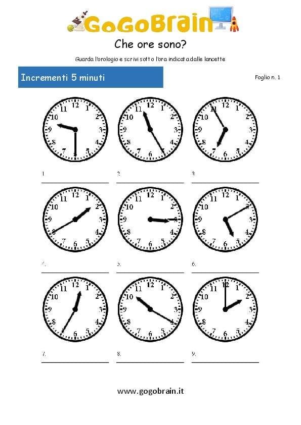 Gogobrain.it - Imparare il tempo