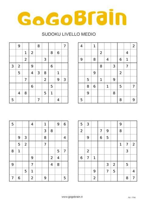 Sudoku Medio 1798