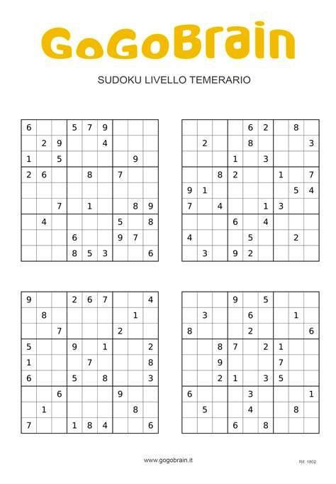 Sudoku temerario 7