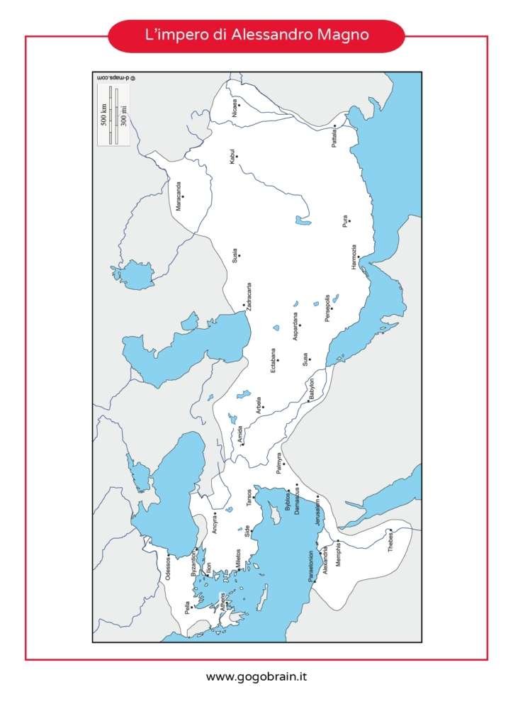 Impero Alessandro Magno Carta Muta