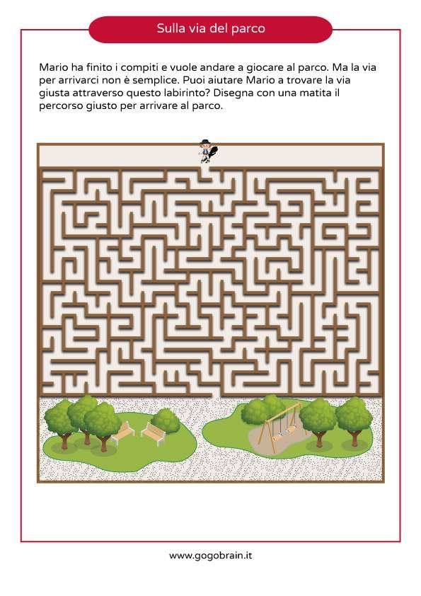 Labirinto nel parco