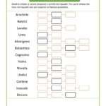 Sillabe chiave di proverbio