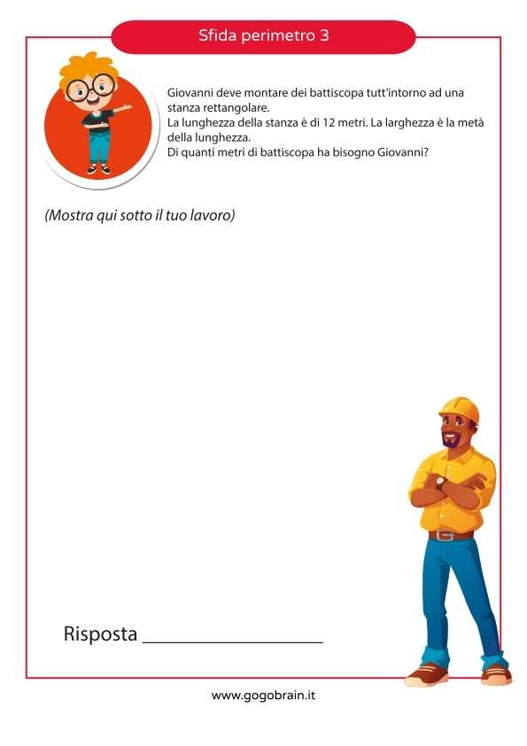 esercizio calcolo perimetro