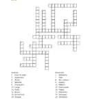 Cruciverba Aggettivi Inglese -III
