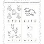 Esercizio conteggio bambini prescolare