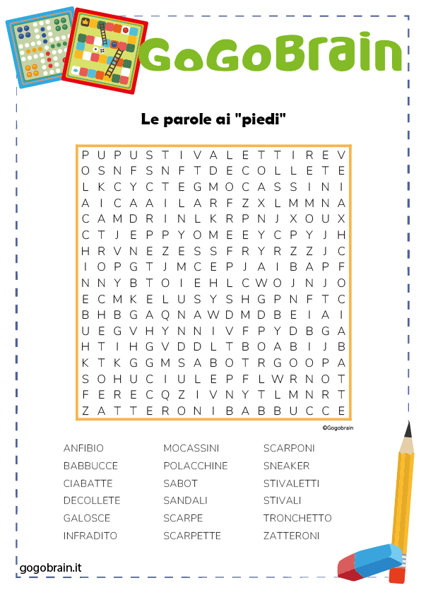 Parole intrecciate ai piedi