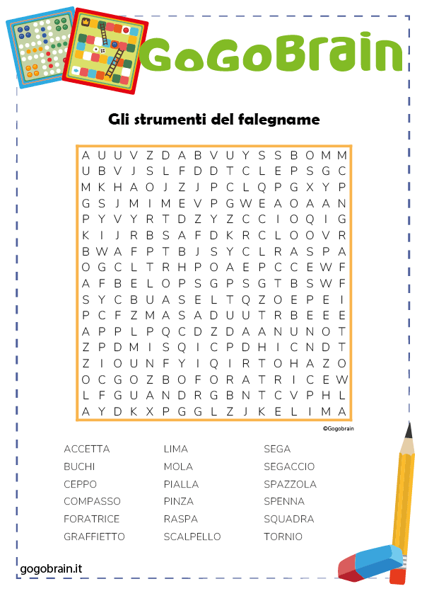 Parole intrecciate con il falegname e i suoi attrezzi