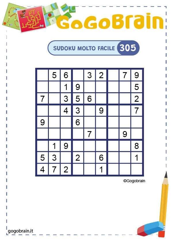 Sudoku molto facile 305