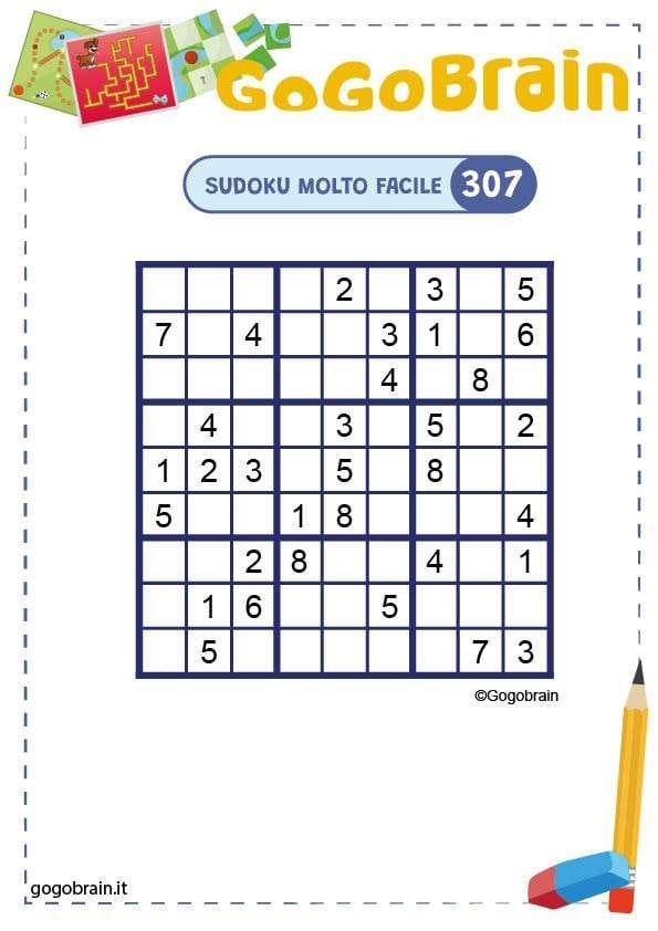 Sudoku molto facile 307