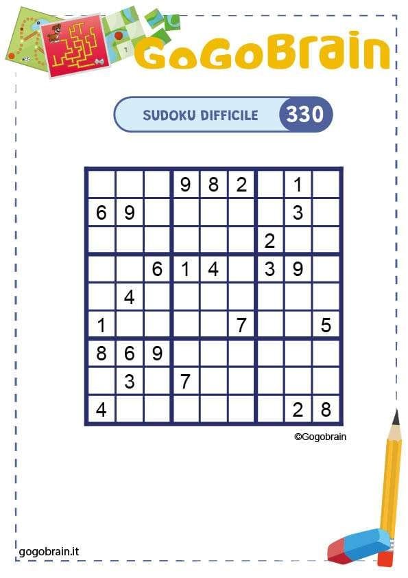 Sudoku difficile 330