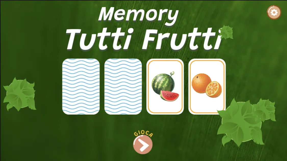 Memory online tutti frutti