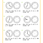 Esercizi sul passare del tempo