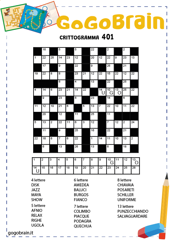 Parole crittografate 401