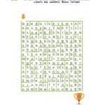 Esercizio con la lettera B per la scuola dell'infanzia e la scuola primaria