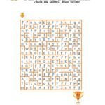 Esercizio con la lettera F per la scuola dell'infanzia e la scuola primaria