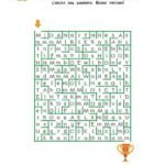 Esercizio con la lettera M per la scuola dell'infanzia e la scuola primaria