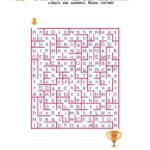 Esercizio con la lettera N per la scuola dell'infanzia e la scuola primaria