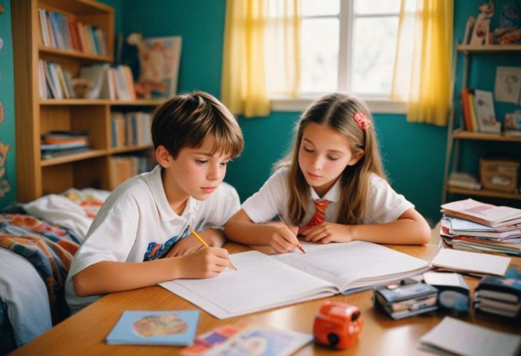 metodo di studio per bambini e bambine delle elementari