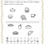 Esercizio della primaria per il riconoscimento sotto o sopra