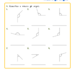 Esercizio di misurazione degli angoli