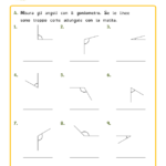 Esercizio sulla misurazione degli angoli