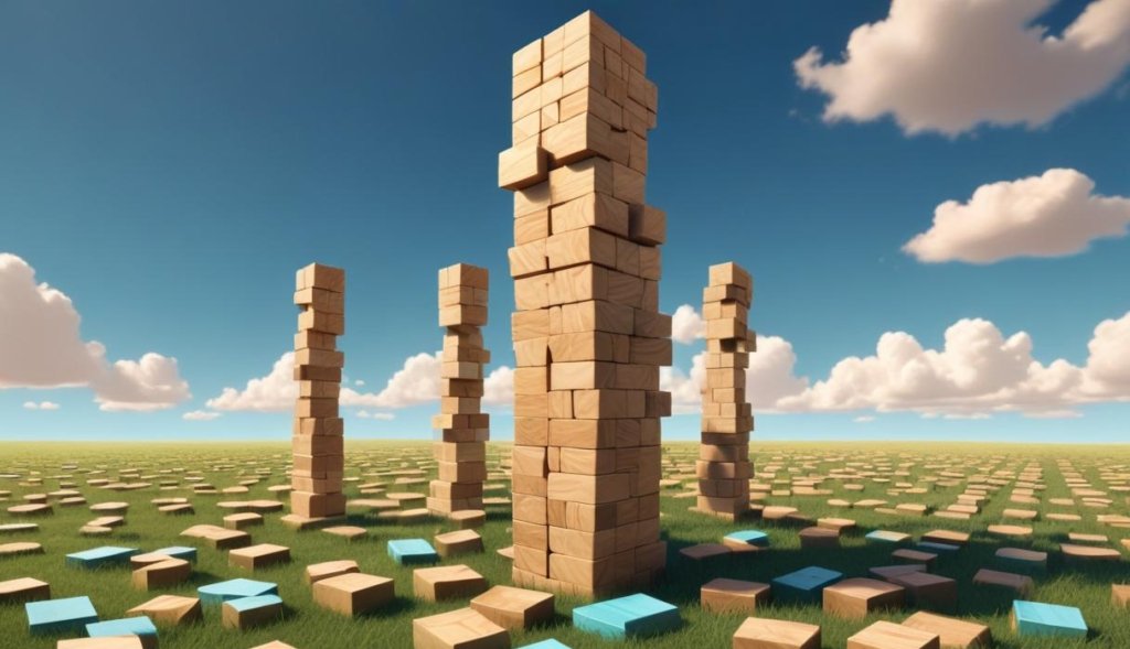 Jenga gioco da tavolo