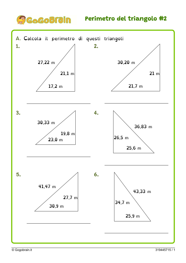 Perimetro del triangolo2-1