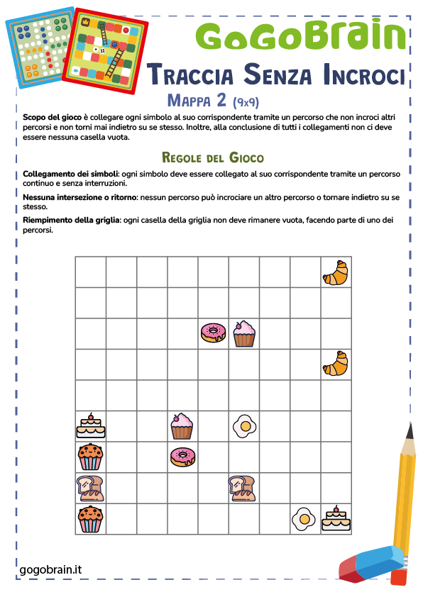 Traccia Senza Incroci ricorda il famoso gioco Flow