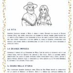 Disegno da colorare di Anita e Giuseppe Garibaldi