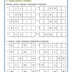 Scheda didattica per allenare il conteggio progressivo e regressivo. Esercizi pratici per la scuola primaria.