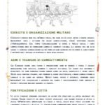 Disegno da colorare di soldati etruschi con lance e scudi in battaglia.