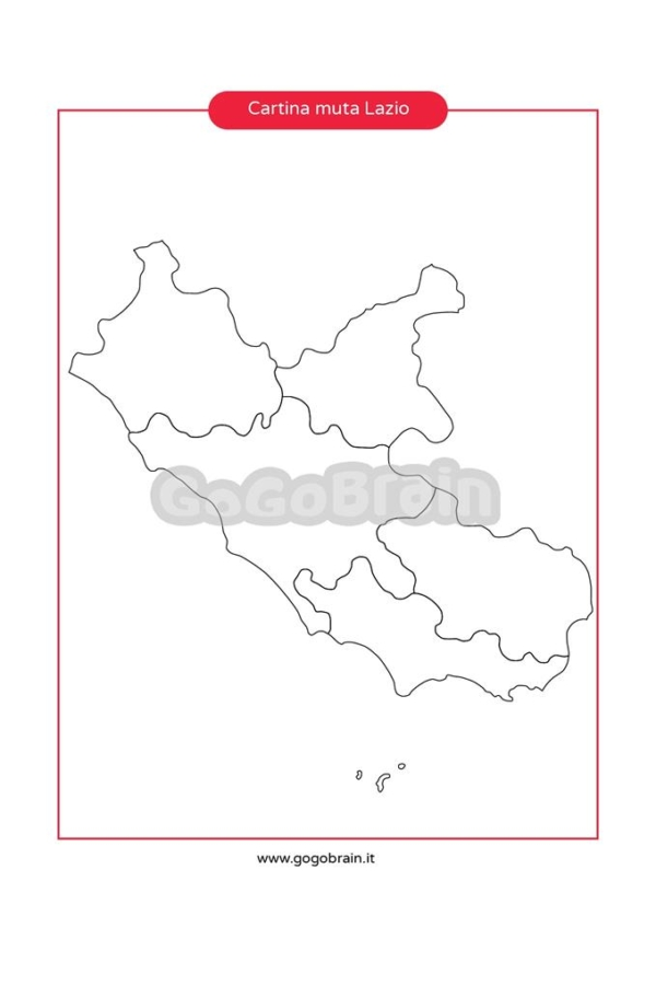 Carta muta del Lazio