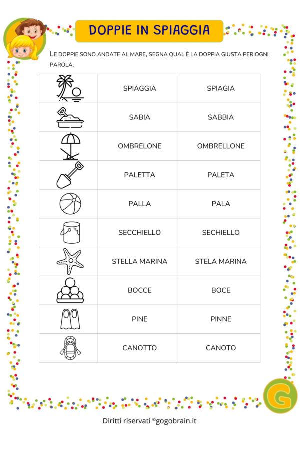 Le doppie in spiaggia