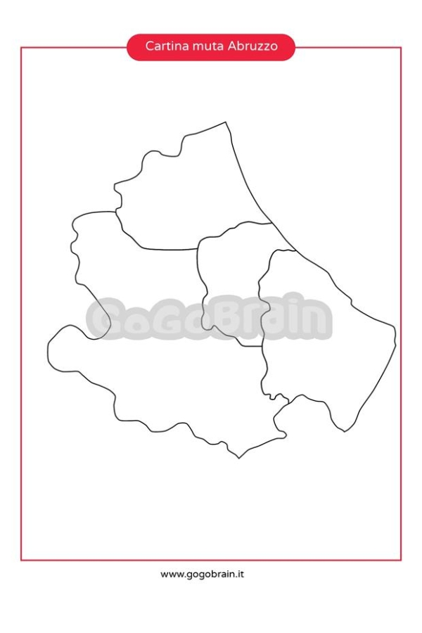 Carta muta dell'Abruzzo