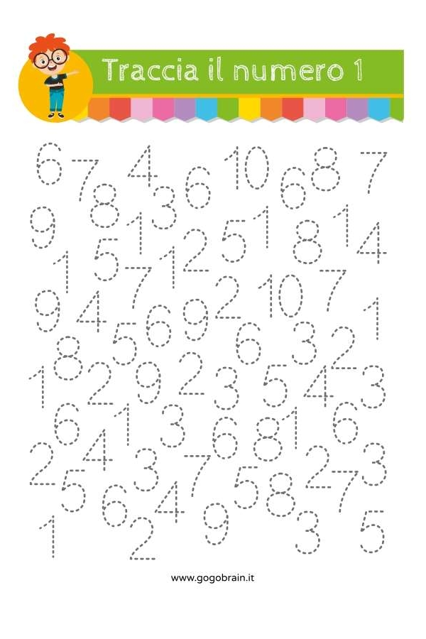Traccia il numero 1