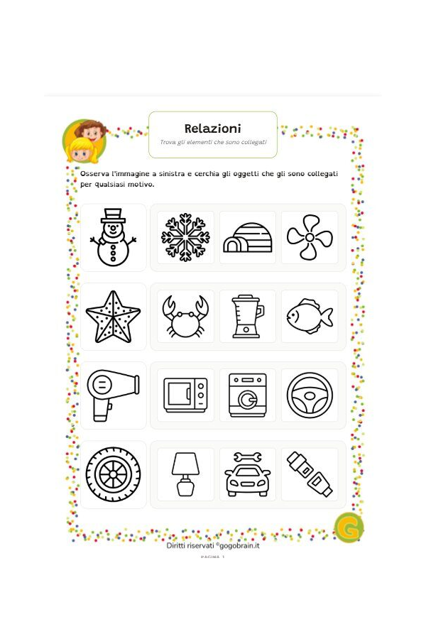 Pensiero critico - Scheda 1