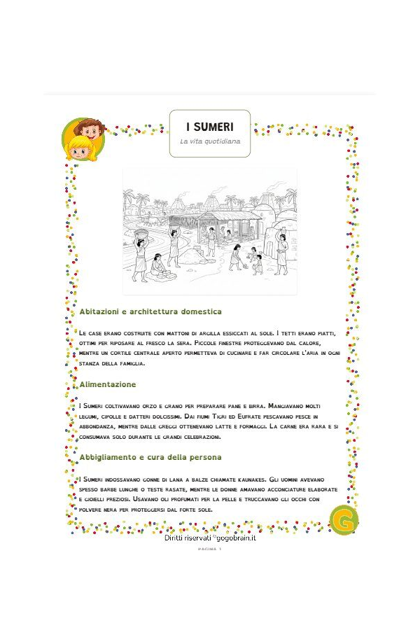 I Sumeri - La vita quotidiana