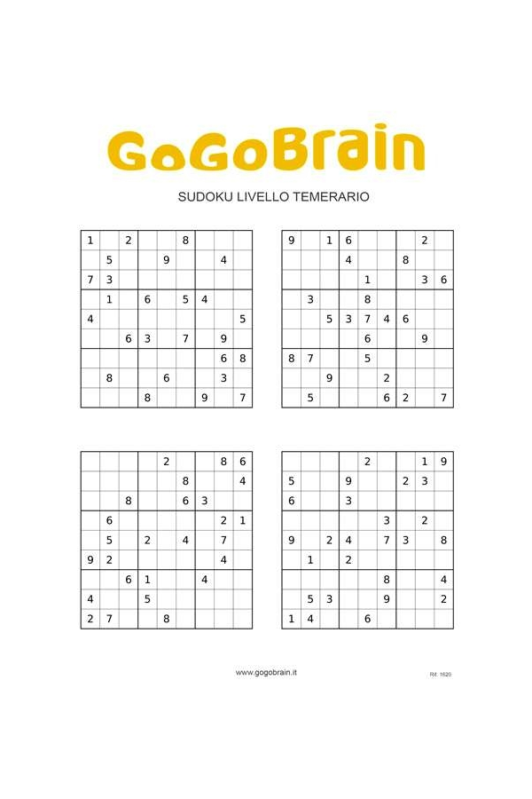 Sudoku difficoltà diabolica - 1