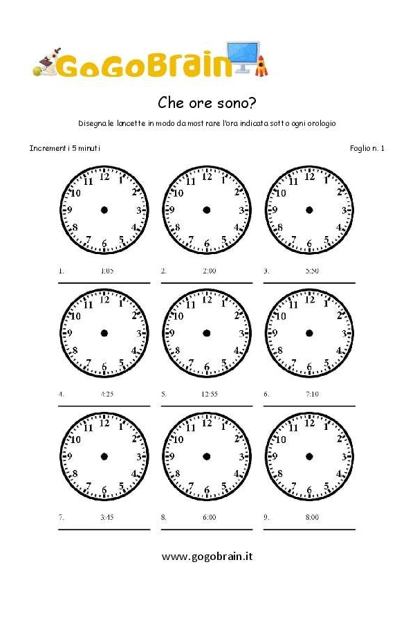 Orologi senza lancette - 5min 1