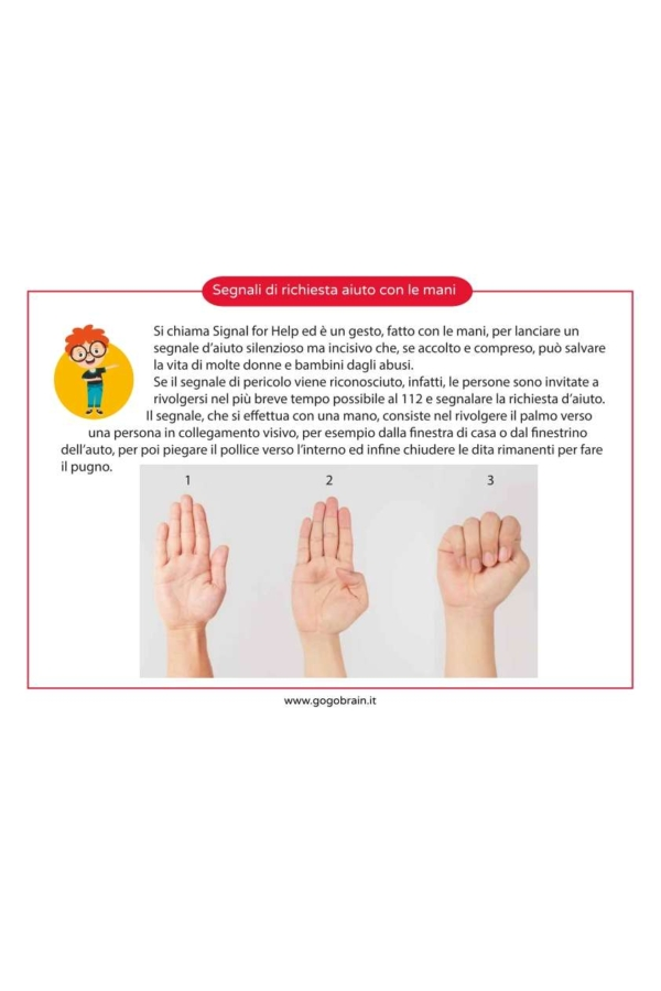 Signal for Help - Segnali d'aiuto con le mani