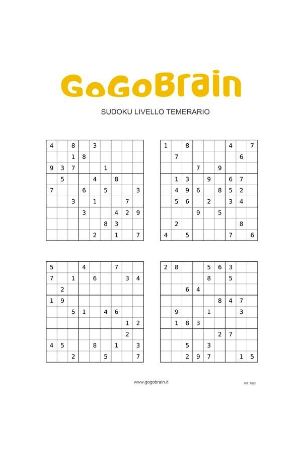 Sudoku difficoltà diabolica - 10