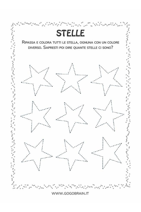 Vuoi disegnare le stelle?