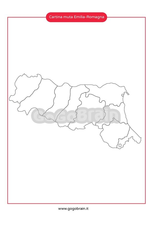 Carta muta dell'Emilia-Romagna